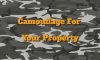 Camouflage Offers Optimal Security For Your Property