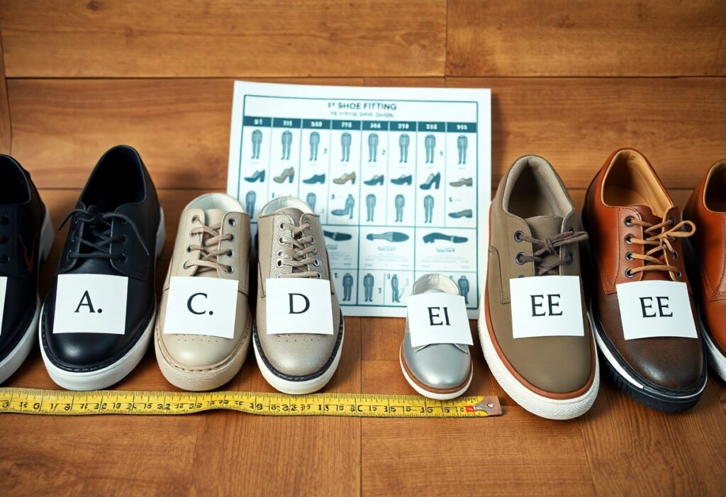 Shoe Width Letters: How to Choose Your Perfect Fit