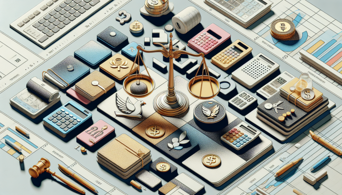 Consolidate Rent Arrears: A Vital Guide for Tenants | DCL A well-organized payment plan document on a desk accompanied by a calendar and financial charts, symbolizing an effective debt consolidation strategy.