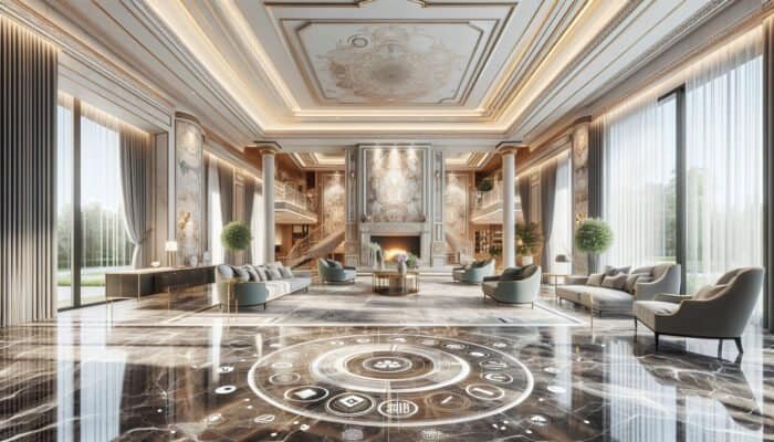 Luxury Marble Flooring in Midlothian Homes: Top Choices