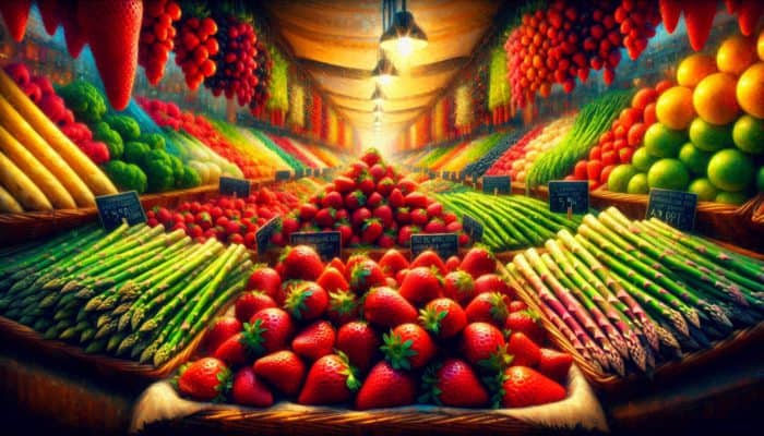 Vibrant Colorful Food Displays: Essential Tricks to Impress