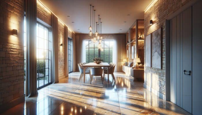 Travertine Floor Polishing to Enhance Home Elegance