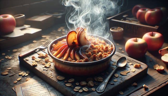 Smoked Apple Crisp: Delicious Fall Dessert with Oats