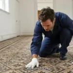 Restoring Original Color of Victorian Mosaic Tiles
