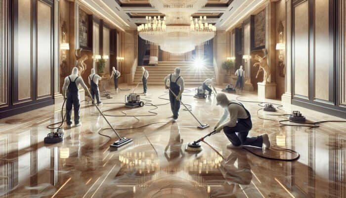 Travertine Floor Cleaning Restores Shine in Sutton